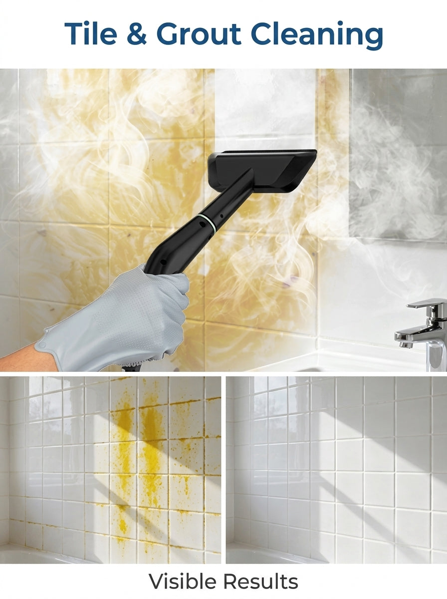 Ayuvigour Portable Steam Cleaner - 1.25L, 16 Accessories