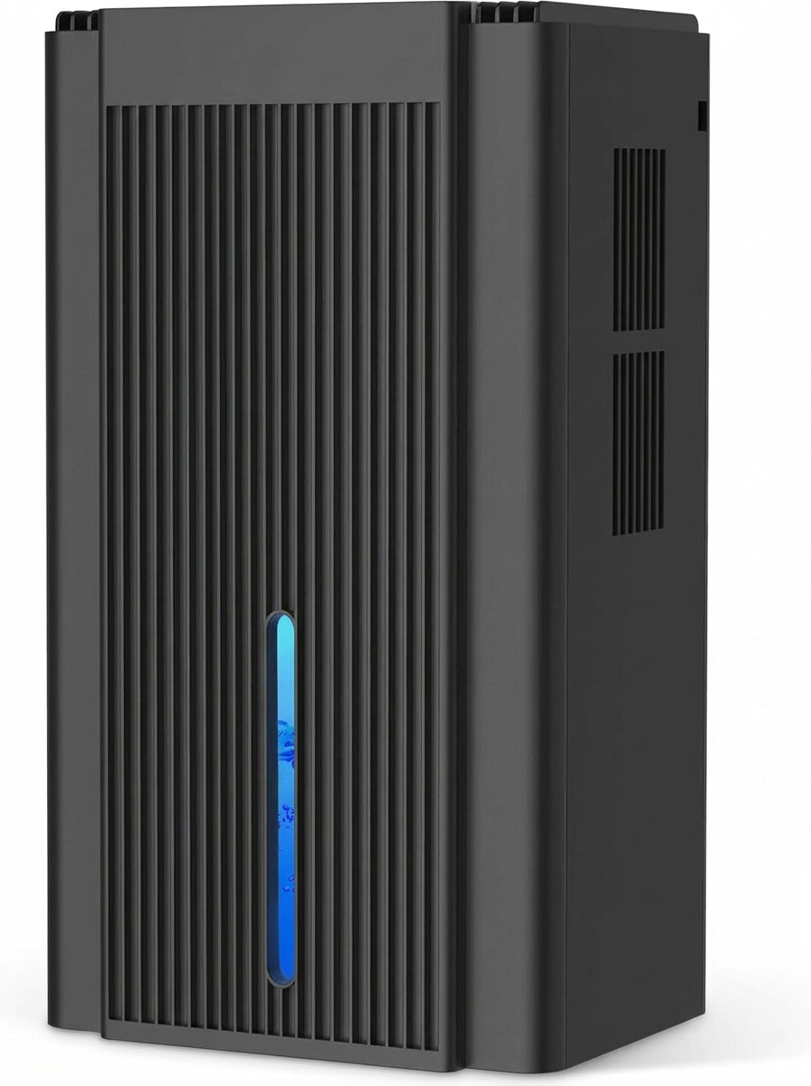 Ayuvigour 95oz Home Dehumidifier - 1000 Sq Ft, Auto Shut-Off, Black
