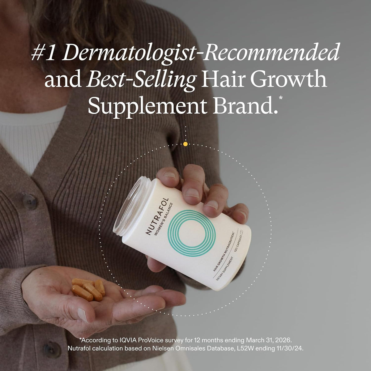 Nutrafol Women Hair Growth Supplement – 120 Capsules