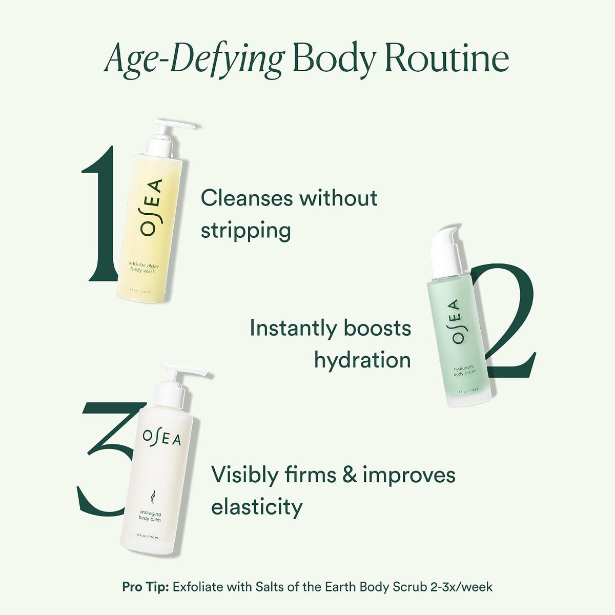 OSEA Anti-Aging Body Balm – Hydrating & Firming Body Moisturizer, 5 fl oz